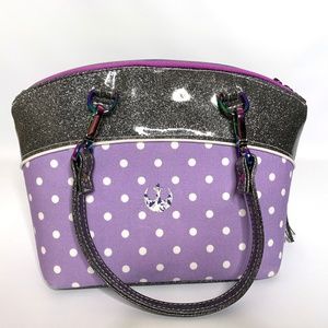 Star Wars Purple Polka Dot Rebel Domed Handbag